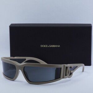 Final Price! Dolce & Gabbana DG6198 329287 Rubberized Beige Sunglasses